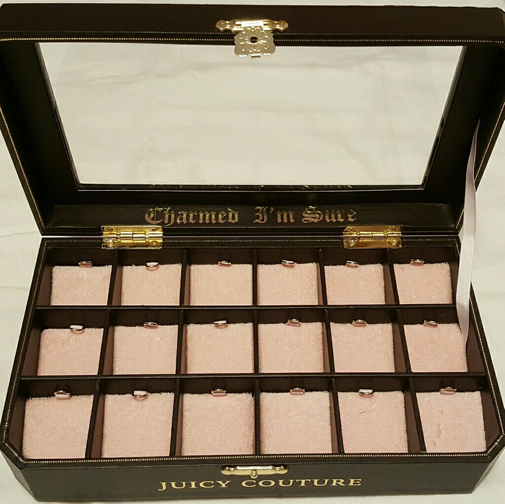Juicy Couture Charm Bracelet Jewelry Box/Case